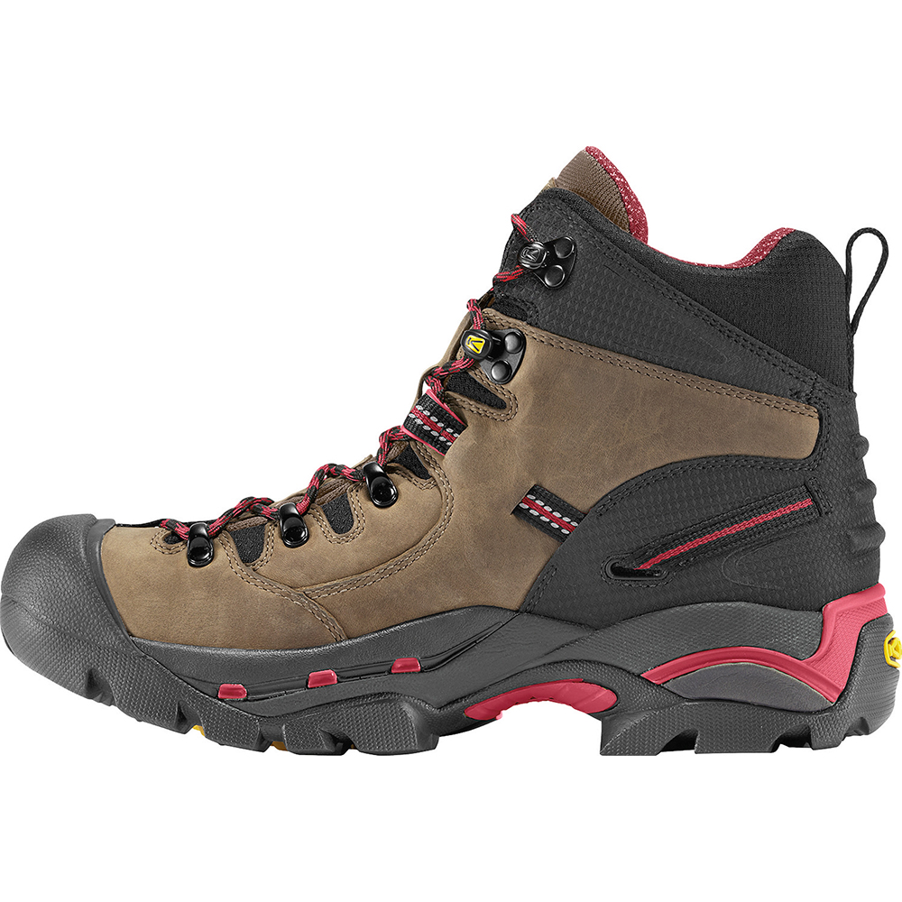 Keen Men's Pittsburgh 6 Inch Waterproof Boots with Steel Toe from Columbia Safety
